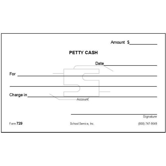 729 - Petty Cash