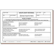 73B - Disciplinary Referral w/School Imprint