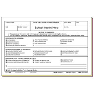 73BP - Disciplinary Referral (Parent's Signature) w/School Imprint