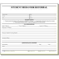 73H - Student Behavior Referral