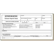 75DP - Detention Notice (Parent's Signature) w/School Imprint