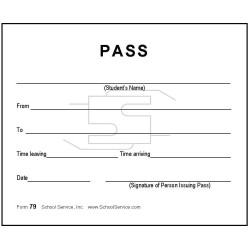 79 - Student Pass