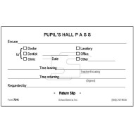 79K - Pupil's Hall Pass