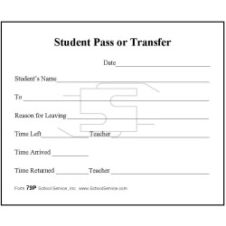 79P - Student Pass or Transfer