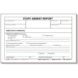 88 - Staff Absent Report