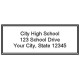 AS101 - Small Name and Address Stamp AS101 - Small Name and Address Stamp