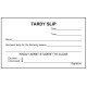 B3F - Tardy Slip Book