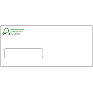 E10W - Custom-Printed Window Envelopes