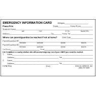 R52A - New Rolodex Emergency Card w/Ibuprofen