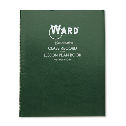SA-910-16 - WARD Combination Class Record & Lesson Plan Book