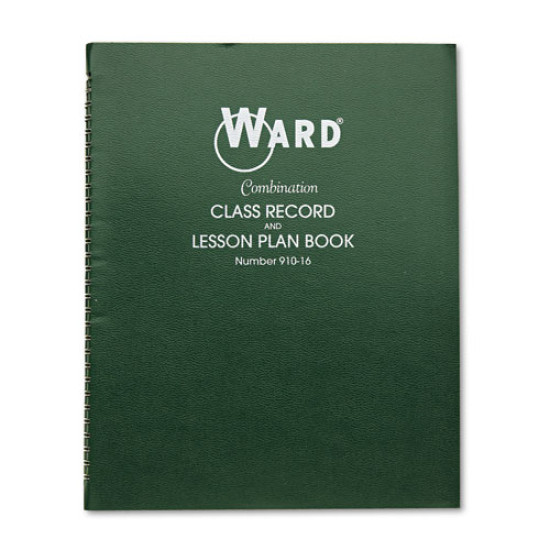 SA-910-16 - WARD Combination Class Record & Lesson Plan Book