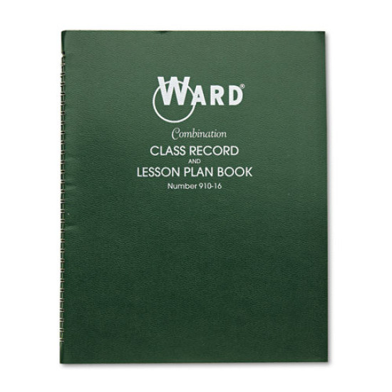 SA-910-16 - WARD Combination Class Record & Lesson Plan Book
