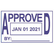 ASD102 - Approved Date Stamp