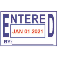 ASD104 - Entered Date Stamp