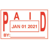 ASD106 - Paid Date Stamp