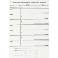90 - Teacher's Assignments for Excused Absence