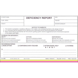 45G - Deficiency Report