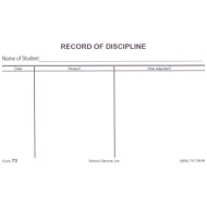 73 - Record of Discipline
