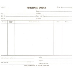 33A - Purchase Order
