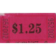 254T - $1.25 Roll Tickets
