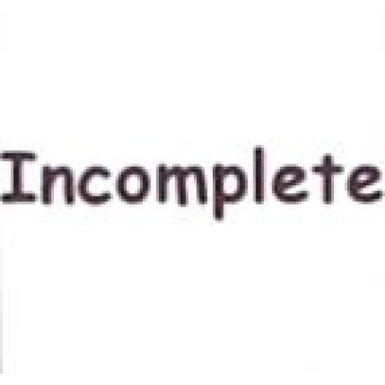 AS13 - Small Incomplete Stamp AS13 - Small Incomplete Stamp
