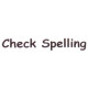 AS64 - Large Check Spelling Stamp 
