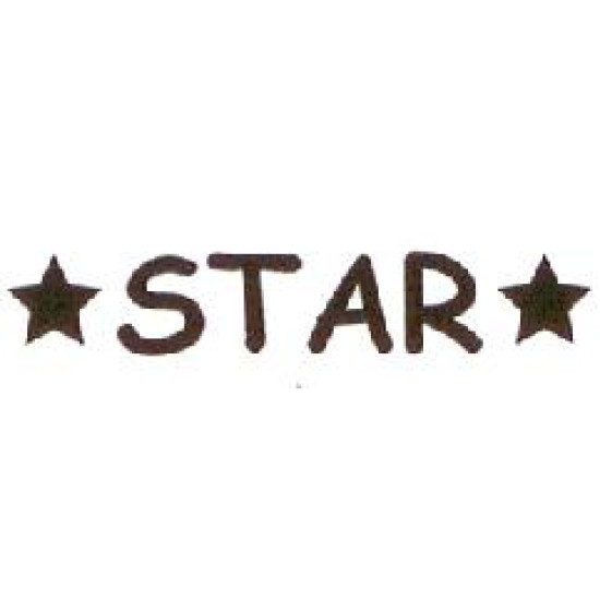 AS29 - Large Star Stamp 