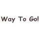 AS27 - Large Way to Go! Stamp 