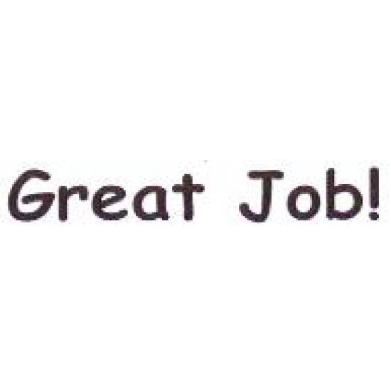 AS25 - Large Great Job! Stamp AS25 - Large Great Job! Stamp