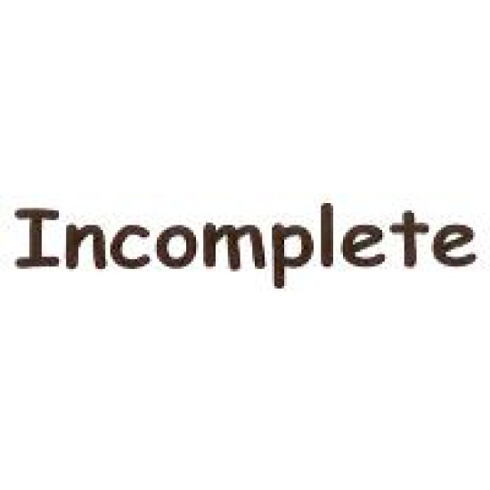 AS61 - Large Incomplete Stamp AS61 - Large Incomplete Stamp