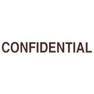 AS71 - Large Confidential Stamp 