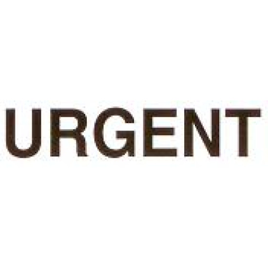AS80 - Large Urgent Stamp AS80 - Large Urgent Stamp