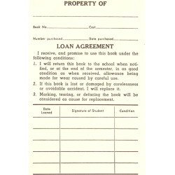 1C - Loan Agreement Book Labels