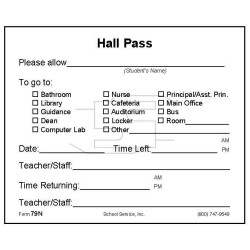 79N - Hall Pass